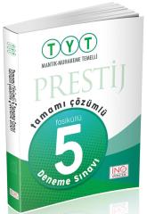 TYT Prestij Tamamı Çözümlü 5 Fasikül Deneme Sınavı İnovasyon Yayınları