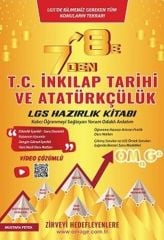 7 den 8 e LGS T.C. İnkılap Tarihi ve Atatürkçülük Hazırlık Kitabı Omega Yayınları