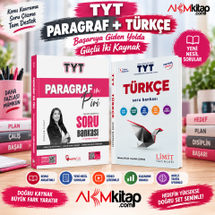 Limit TYT Türkçe ve Hoca Kafası Paragrafın Piri Soru Bankası Seti 2 Kitap