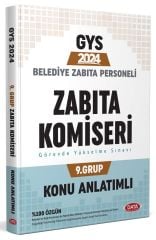 Belediye Zabıta Personeli Zabıta Komiseri 9. Grup Konu Anlatımlı Data Yayınları
