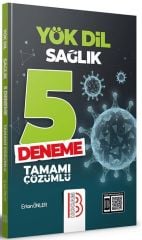 YÖKDİL Sağlık Tamamı Çözümlü 5 Deneme Benim Hocam Yayınları