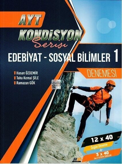 AYT Edebiyat Sosyal Bilimler 1 Kondisyon 12 x 40 Denemesi Hız ve Renk Yayınları