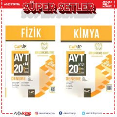 Çap Yayınları AYT Kimya ve Fizik Deneme Seti 2 Kitap