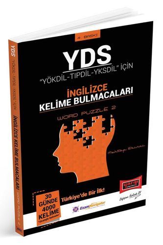 YDS YÖKDİL TIPDİL YKSDİL İçin İngilizce Kelime Bulmacaları Word Puzzle 2 Yargı Yayınları