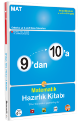 9 dan 10 a Matematik Hazırlık Kitabı Tonguç Akademi