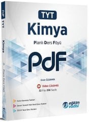 TYT Kimya Güncel PDF Planlı Ders Föyü Eğitim Vadisi