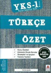 YKS TYT 1.Oturum Türkçe Özet Delta Kültür Yayınları