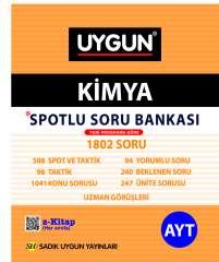 12. Sınıf Spotlu Kimya AYT Sadık Uygun Yayınları