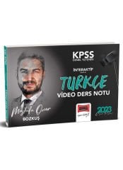 2023 KPSS Genel Yetenek İnteraktif Serisi Türkçe Video Ders Notları Yargı Yayınları