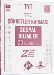 TYT Şöhretler Karması Sosyal Bilimler 20 Deneme KR Akademi
