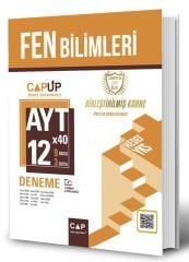 AYT Fen Bilimleri 12 X 40 Up Deneme Çap Yayınları