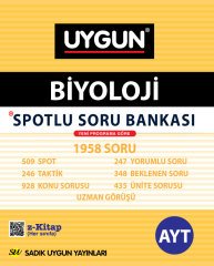 12. Sınıf Spotlu Biyoloji AYT Sadık Uygun Yayınları
