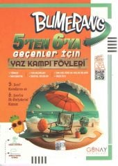 5 ten 6 ya Geçenler İçin Yaz Kampı Föyleri Günay Yayınları