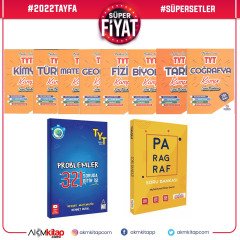 20222 Tayfa Dev Soru Seti ve Tonguç 321 Soruda Problemler ile AKM Paragraf Soru Bankası Seti