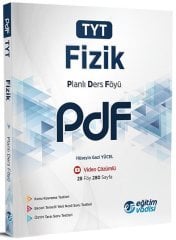 TYT Fizik Güncel PDF Planlı Ders Föyü Eğitim Vadisi