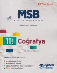 11. Sınıf Coğrafya Güncel MSB Modüler Soru Bankası Eğitim Vadisi