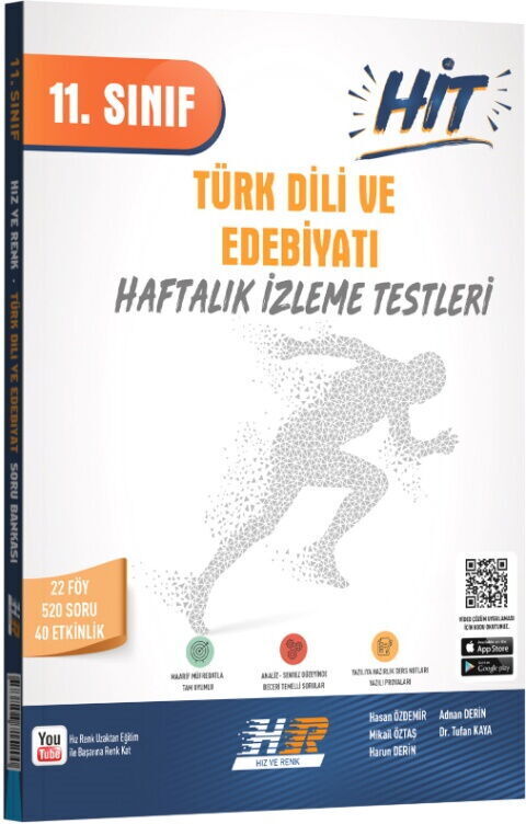 11. Sınıf Türk Dili ve Edebiyatı HİT Soru Bankası Hız ve Renk
