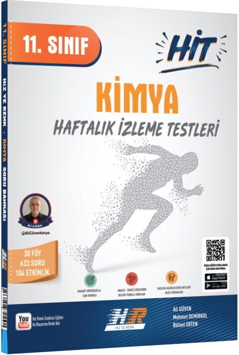 11. Sınıf Kimya HİT Soru Bankası Hız ve Renk