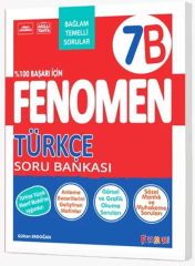 7. Sınıf Türkçe B Fenomen Soru Bankası Fenomen Okul Yayınları