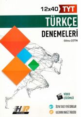 TYT Türkçe 12x40 Denemeleri Hız ve Renk Yayınları