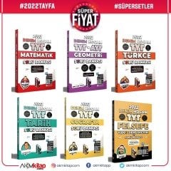 Benim Hocam Yayınları TYT Matematik Türkçe Tarih Coğrafya Felsefe ve TYT AYT Geometri Soru Bankası Seti