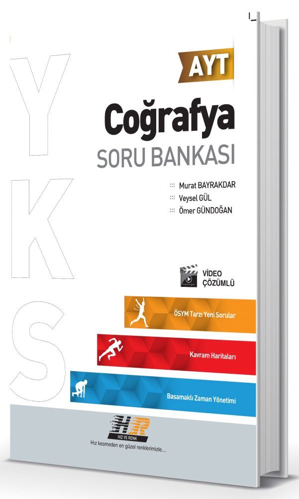 AYT Coğrafya Soru Bankası Hız ve Renk Yayınları