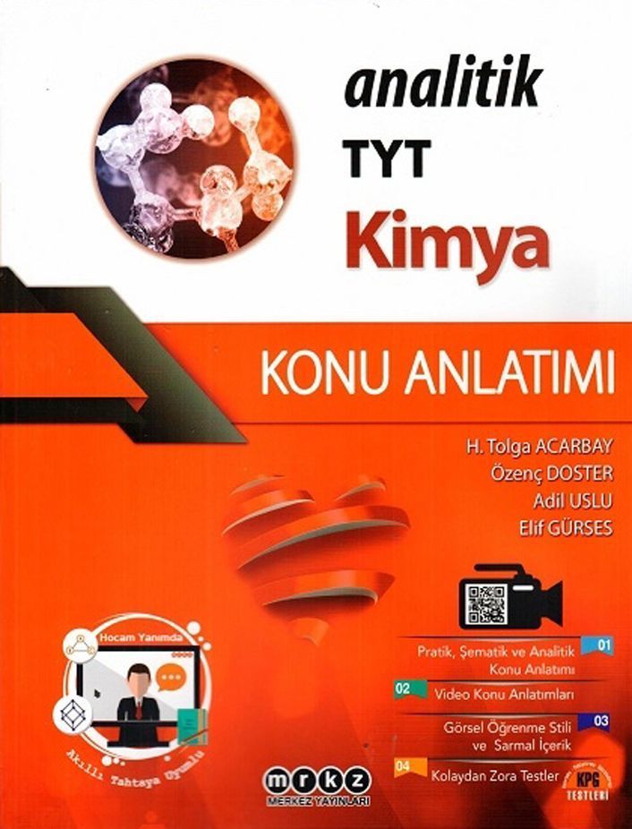 TYT Kimya Analitik Konu Anlatımı Merkez Yayınları
