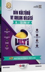 8. Sınıf LGS Din Kültürü ve Ahlak Bilgisi Haftalık Ödev Föyleri Ulti Yayınları