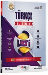 8. Sınıf LGS Türkçe Haftalık Ödev Föyleri Ulti Yayınları