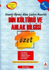 8. Sınıf Sınavla Öğrenci Alan Liselere Hazırlık Din Kültürü ve Ahlak Bilgisi Özet Delta Kültür Yayınları