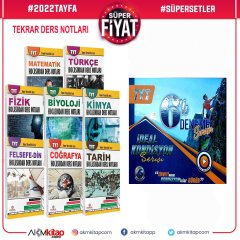 2022 Tayfa Dev Konu ile Hız ve Renk Yayınları TYT 6 lı Kondisyon Deneme Seti