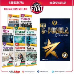 2022 Tayfa Dev Konu ve Bilgi Sarmal TYT Pusula 5 li Deneme Seti