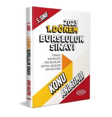 5. Sınıf 1.Dönem Bursluluk Sınavı Konu Anlatımlı Data Yayınları