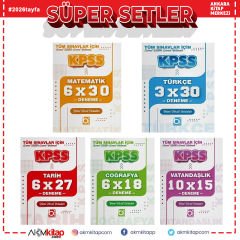 Bigelio Yayıncılık KPSS Deneme Seti 5 Kitap