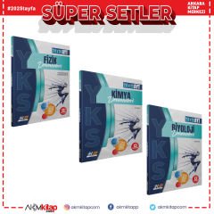 Hız ve Renk AYT Fizik Kimya ve Biyoloji Deneme Seti 3 Kitap