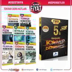 2022 Tayfa Dev Konu ve Paraf TYT 5 li Kamp Deneme Seti