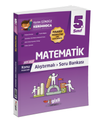 5. Sınıf Matematik Alıştırmalı Soru Bankası Gizli Yayınları