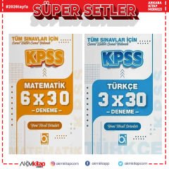 Bigelio Yayıncılık KPSS Türkçe ve Matematik Deneme Seti 2 Kitap
