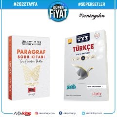 Limit TYT Türkçe ve Yargı Yayınları Tüm Sınavlar İçin Paragraf Soru Bankası Seti 2 Kitap