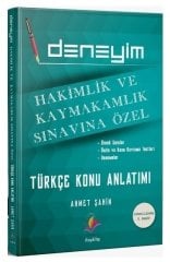 Hakimlik Kaymakamlık Deneyim Türkçe Konu Anlatımlı Dizgi Kitap Yayınları