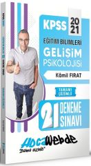 2021 KPSS Eğitim Bilimleri Gelişim Psikolojisi Tamamı Çözümlü 21 Deneme Sınavı Hocawebde Yayınları