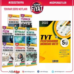 2022 Tayfa Dev Konu ve Merkez TYT 5 li Deneme Seti