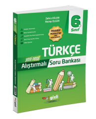 6. Sınıf Türkçe Alıştırmalı Soru Bankası Gizli Yayınları