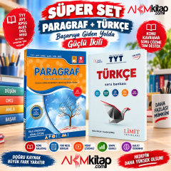 Limit TYT Türkçe ve Apotemi Paragraf Soru Bankası Seti 2 Kitap