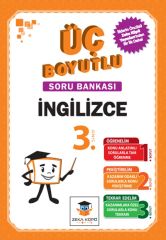3. Sınıf İngilizce Üç Boyutlu Soru Bankası Zeka Küpü Yayınları