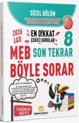 2026 8. Sınıf Sözel Bölüm Son Tekrar Soru Bankası Sinan Kuzucu