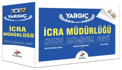 2022 YARGIÇ İcra Müdürlüğü Ders Notları Seti - Necip Özgür Oluklu, Mustafa Dinçdemir, Ufuk Pişkin Dizgi Kitap Yayınları