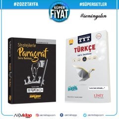 Limit TYT Türkçe ve Ankara Yayıncılık Stratejilerle Paragraf Soru Bankası Seti 2 Kitap