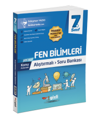 7. Sınıf Fen Bilimleri Alıştırmalı Soru Bankası Gizli Yayınları
