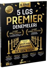 8. Sınıf LGS 5 Premier Deneme Dnm Plus Yayınları